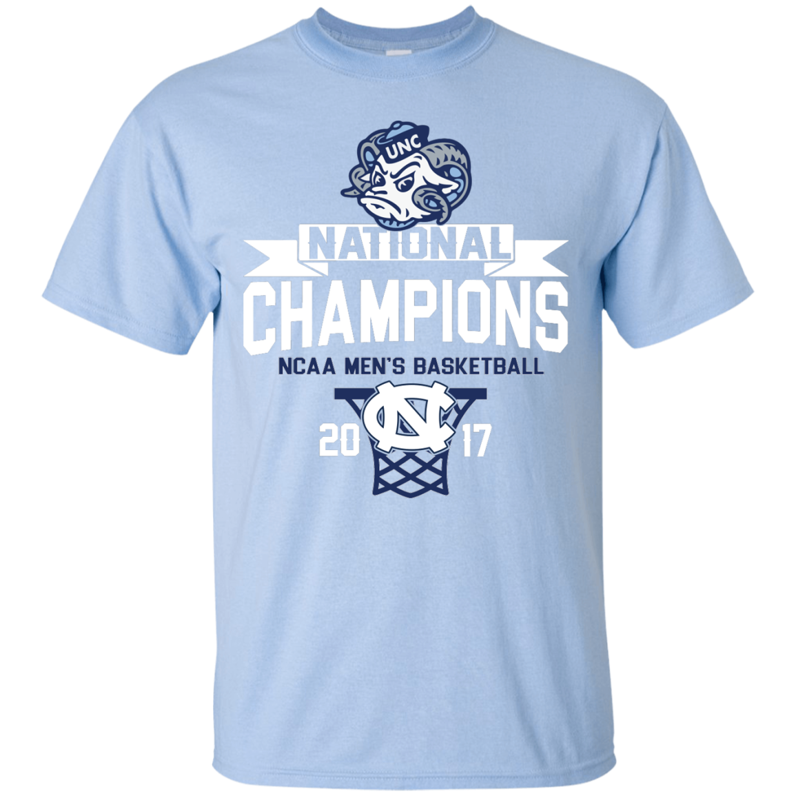 UNC Carolina Blue Basketball Shorts by Champion