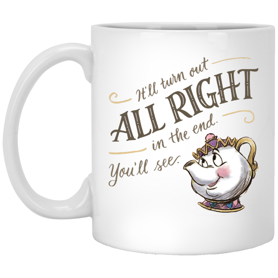 Beauty and the Beast Coffee Mug 