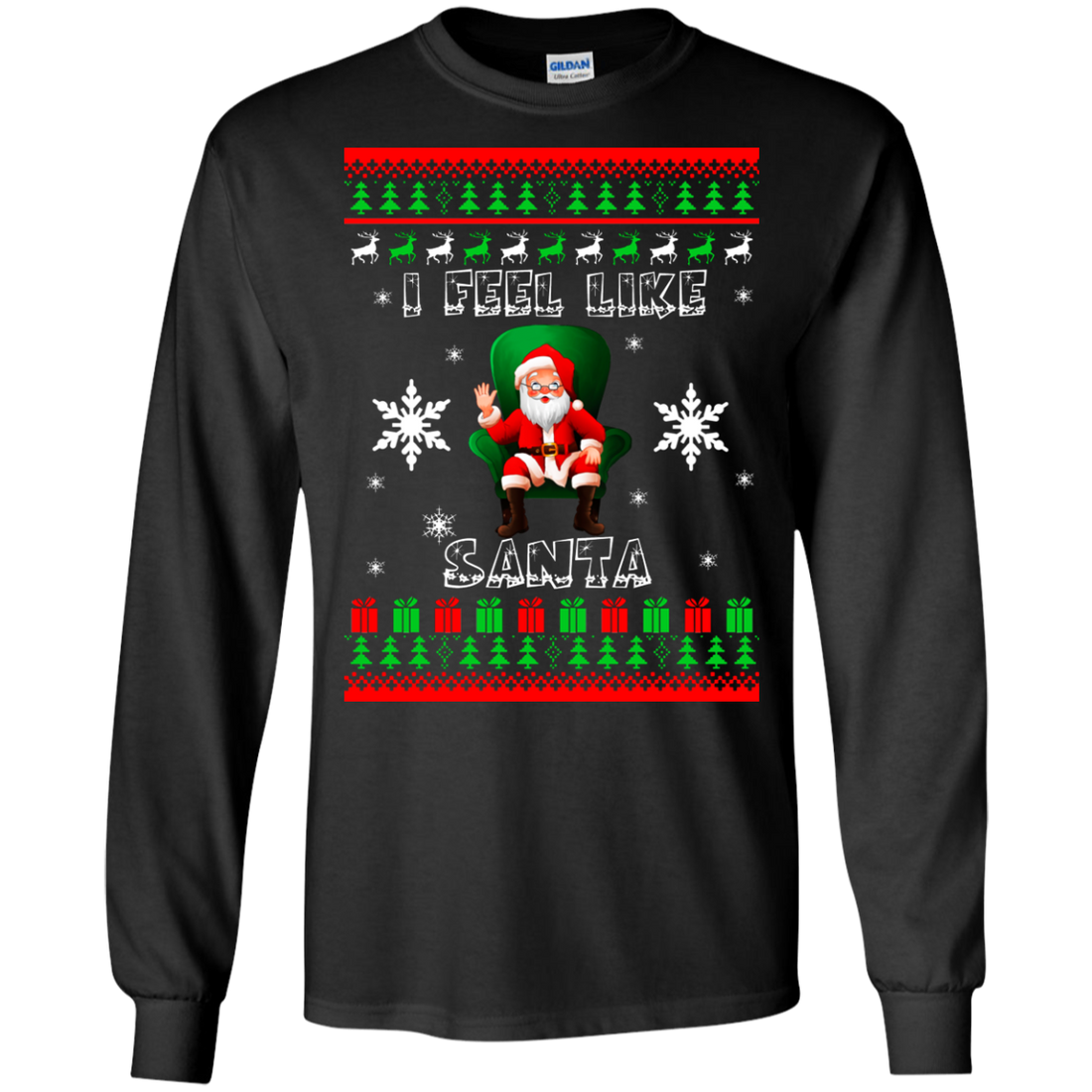 I feel like Santa Christmas sweater, shirt, hoodie