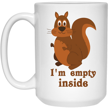 Easter day Rabbit: I'm empty inside mug